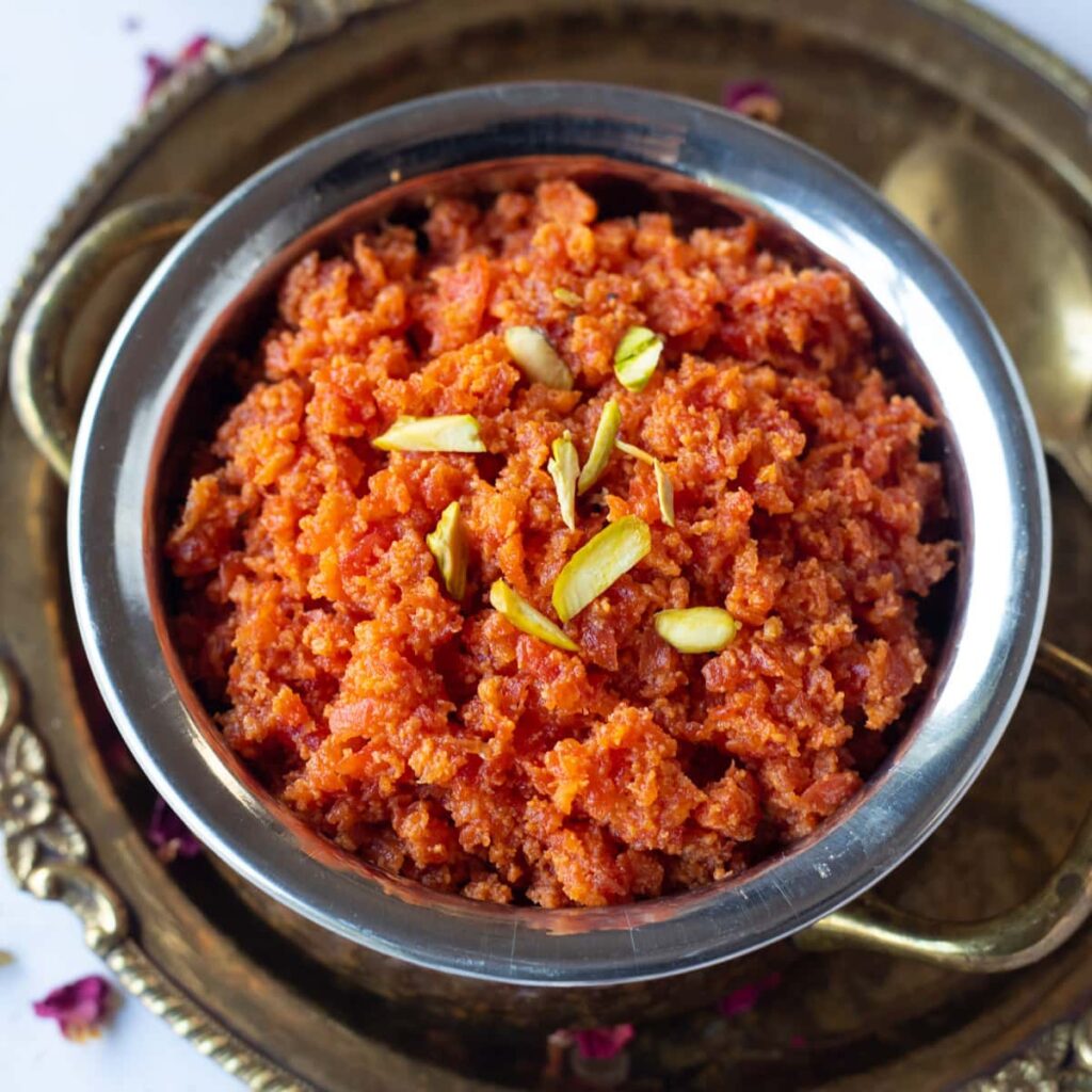 Carrot Halwa - Famous Indian Winter Sweet